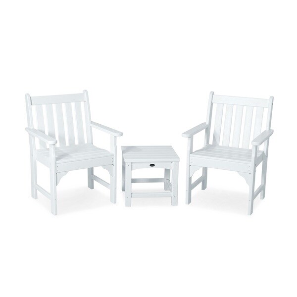 POLYWOOD Vineyard 3Piece Garden Chair Set