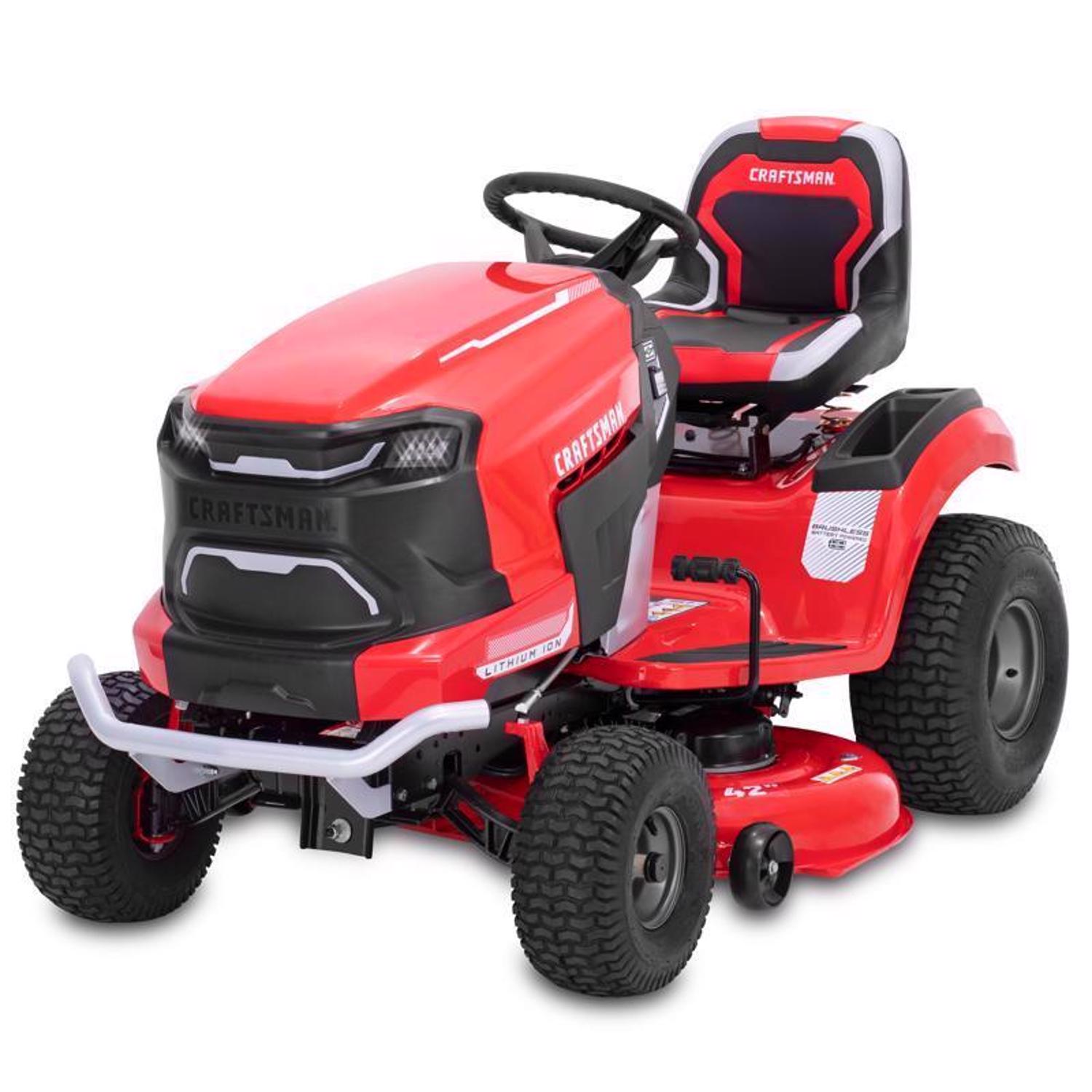 Craftsman CMCRM233303 42 in. Electric 56 V Battery Riding Mower Kit (Battery \u0026 Charger)