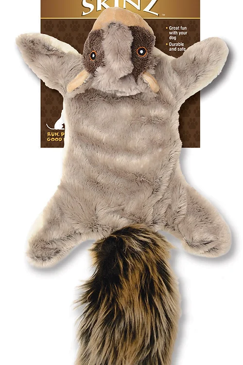 Ruff and Whiskerz Skinz Dog Toy - Squirrel