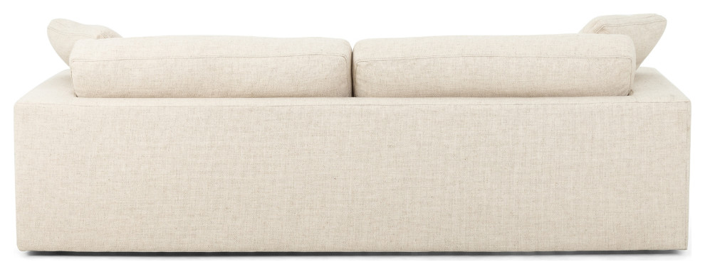 Plume Sofa  96 quot  Thames Cream   Transitional   Sofas   by Four Hands  Houzz