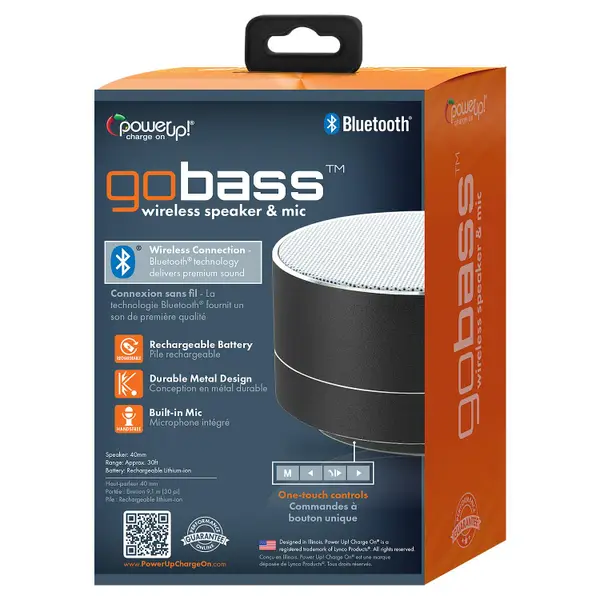 Lynco GoBass Bluetooth Speaker