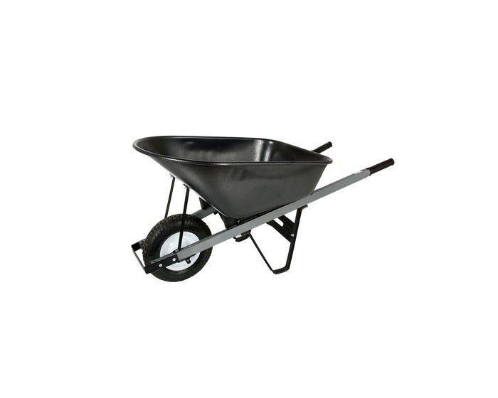 6 Cubic Foot Steel Wheelbarrow - WB6S