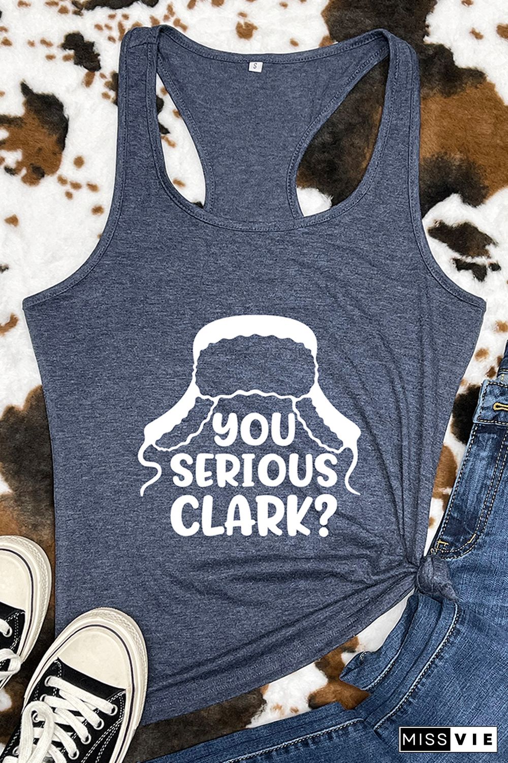 You serious Clark ?Christmas Sleeveless Tank Top Wholesale