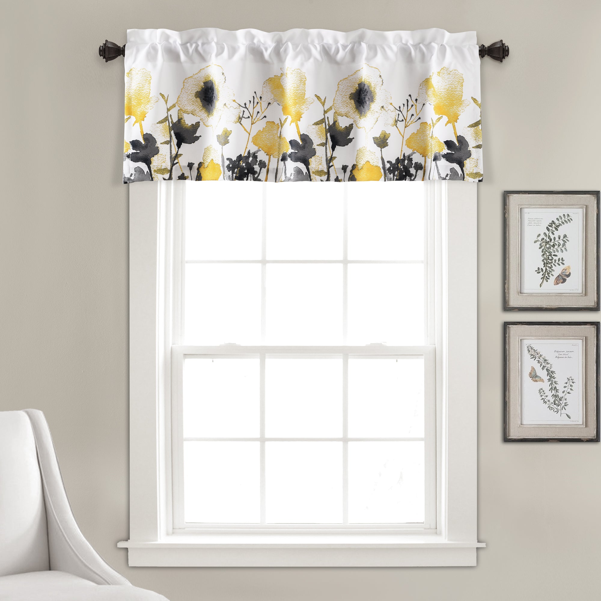 Zuri Flora Light Filtering Valance