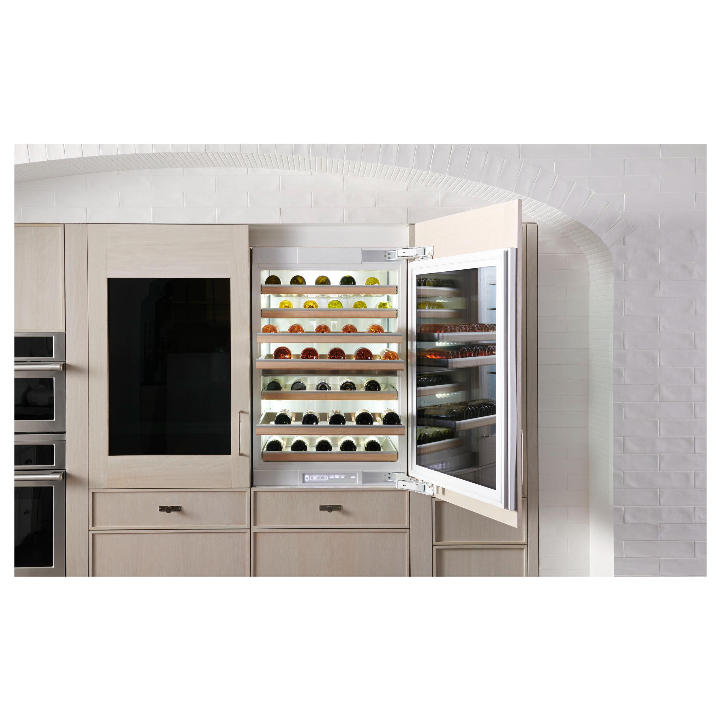 Monogram 106-Bottle Fully Integrated Wine Refrigerator ZIW303NPPII