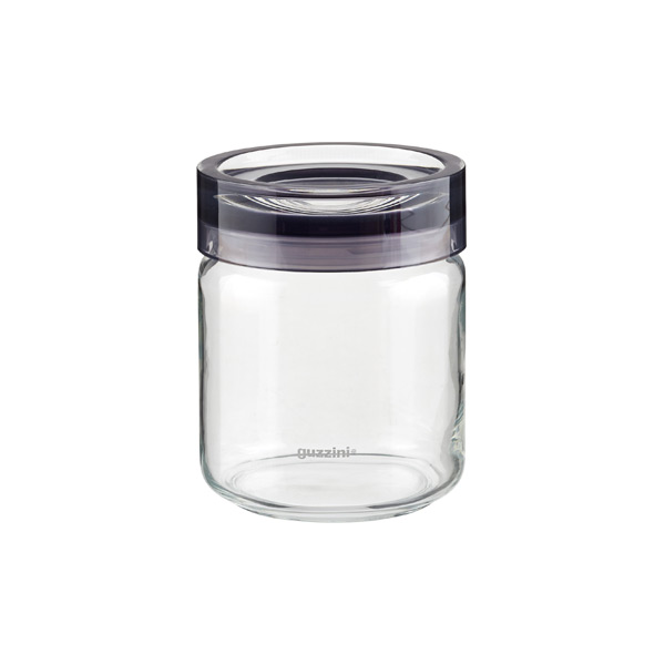 Grigio Glass Canisters by Guzzini