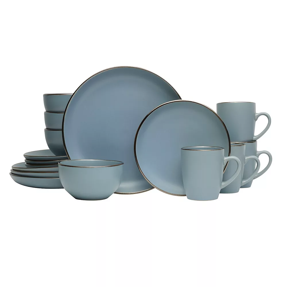 Pfaltzgraff Hadlee Blue 16-pc. Dinnerware Set