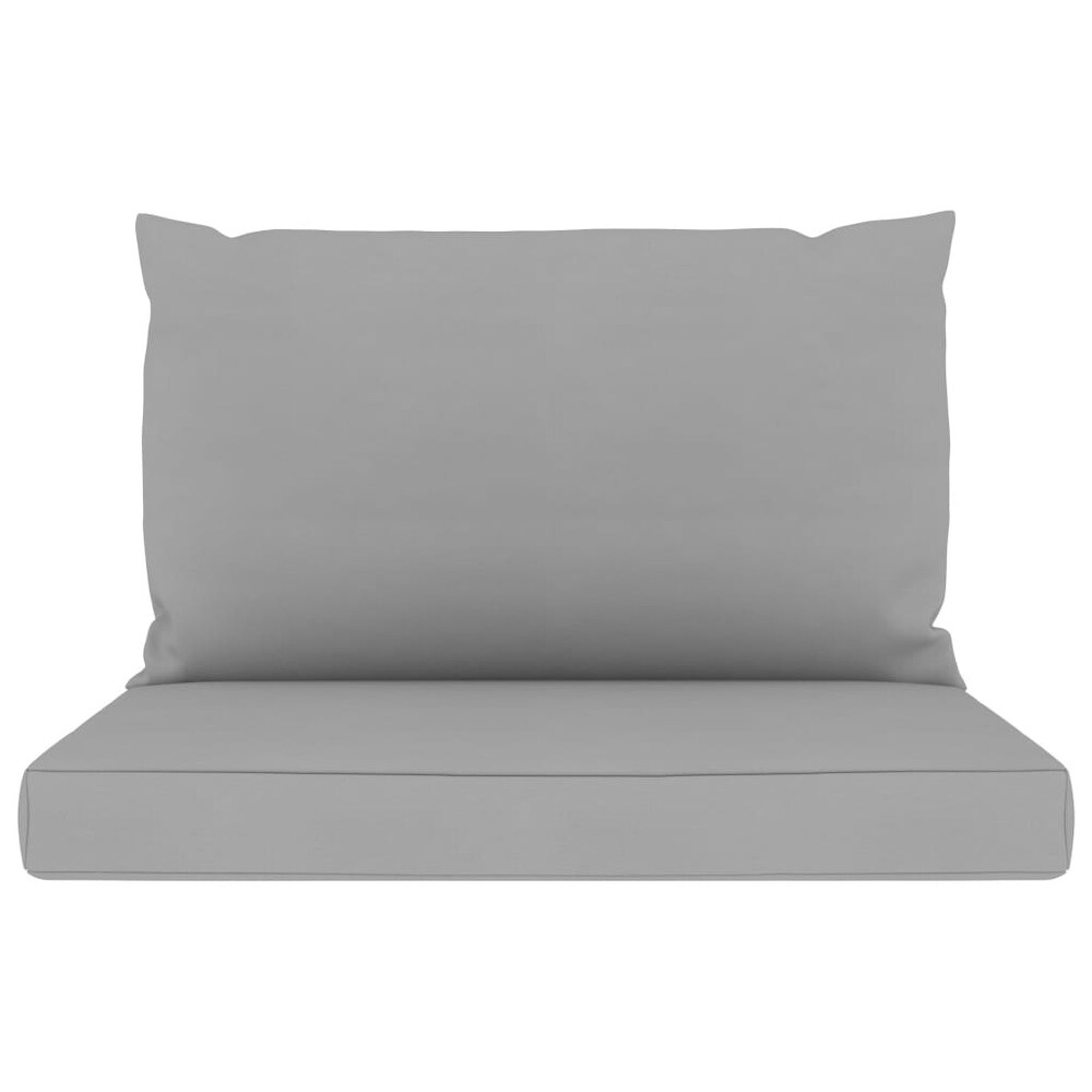 vidaXL Pallet Cushions 2 pcs Gray Oxford Fabric   23.6\