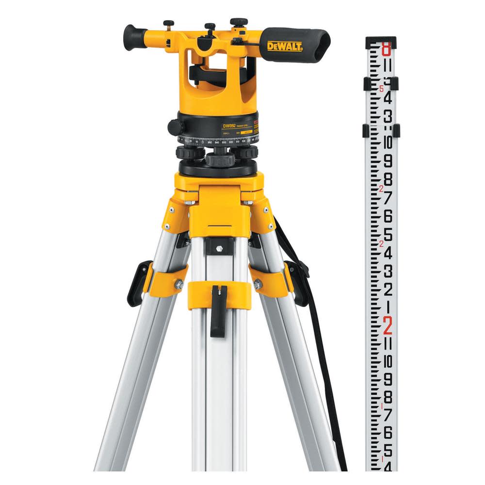 DEWALT 20x Magnification Transit Level Package ;