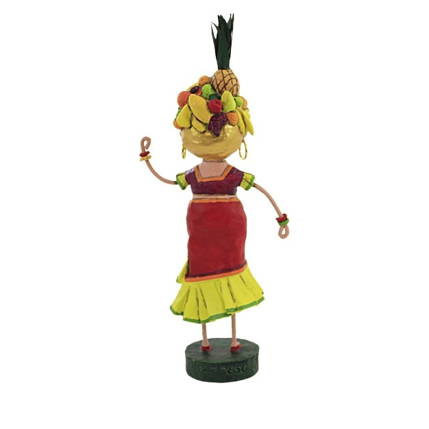 Lori Mitchell Chiquita One Figurine 8 5 Inches Fruit Head Piece 14482 Polyresin Red