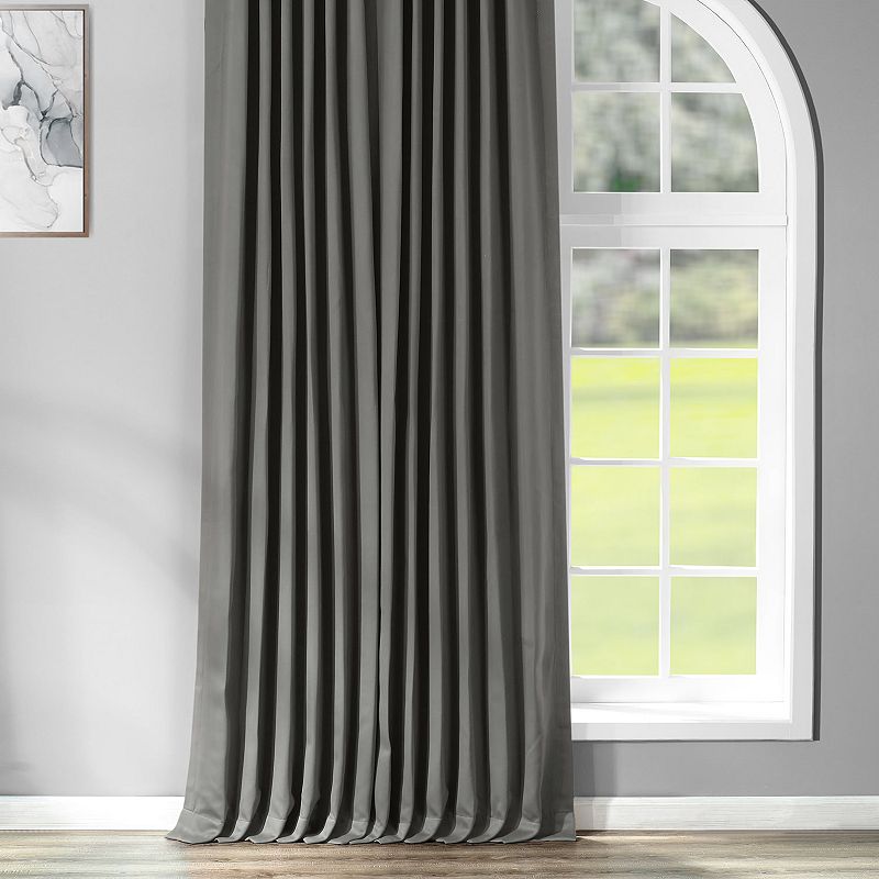 EFF Blackout 1-Panel Doublewide Window Curtain