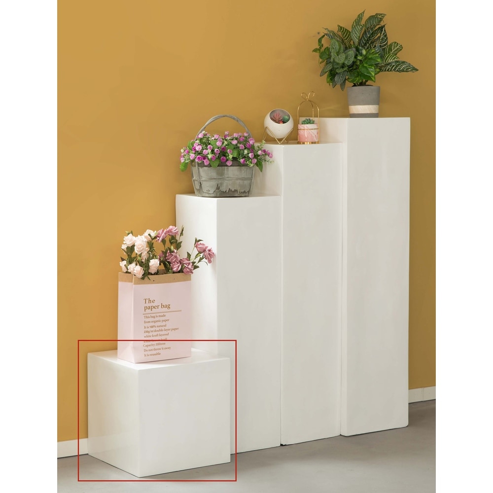 Flower Stand cube  Interior Design  decorative display cube  Wedding Pedestal stand  Centerpiece  Flower Display Stand