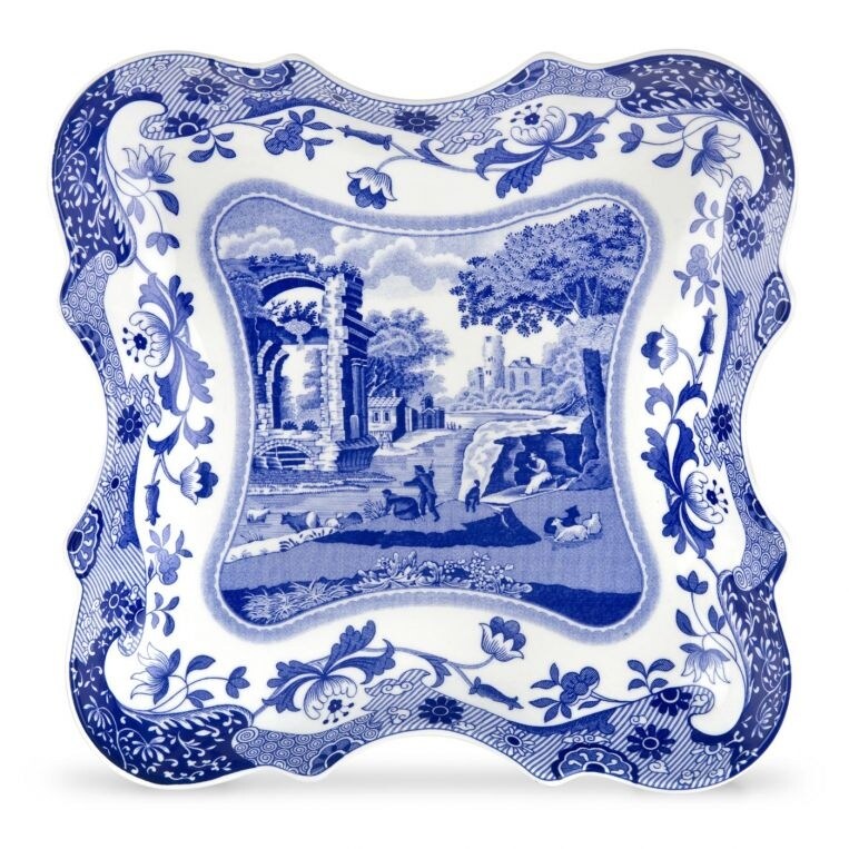 Spode Blue Italian Devonia Tray