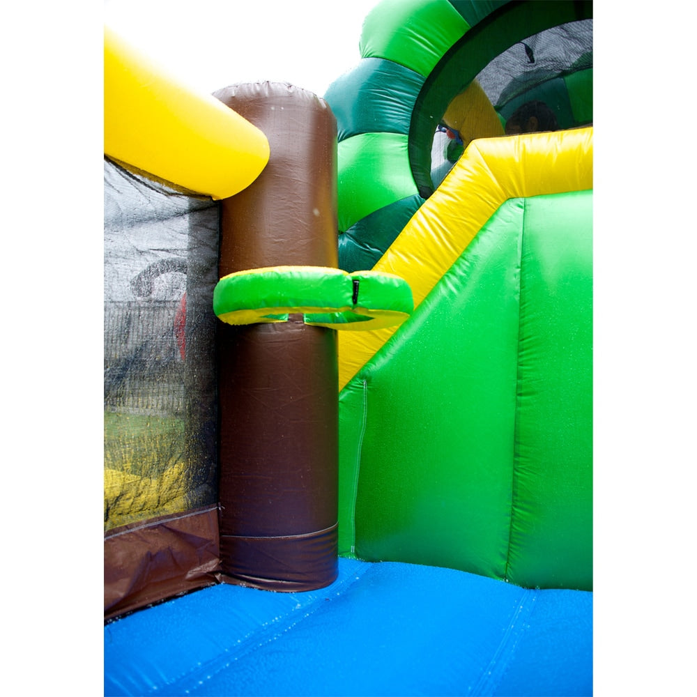 JumpOrange Caterpillar Water Slide and Bounce House