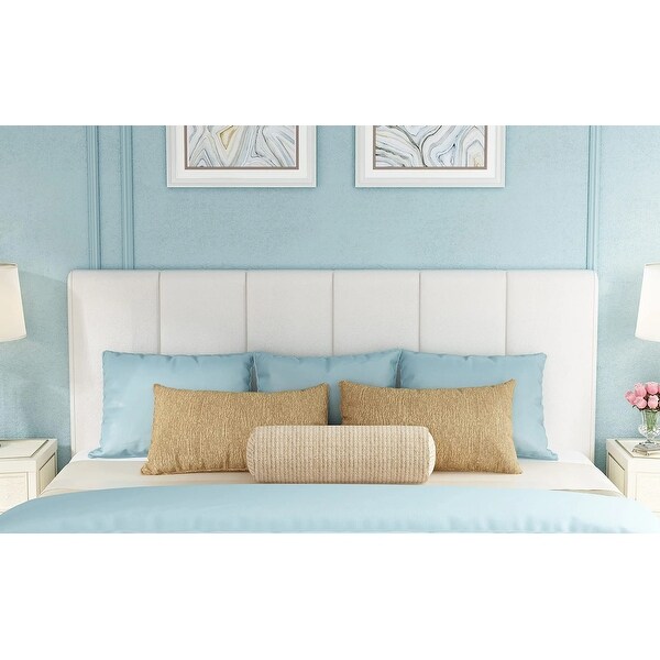 Headboard Queen Foldable Upholstered Headboard for Queen - - 36006985