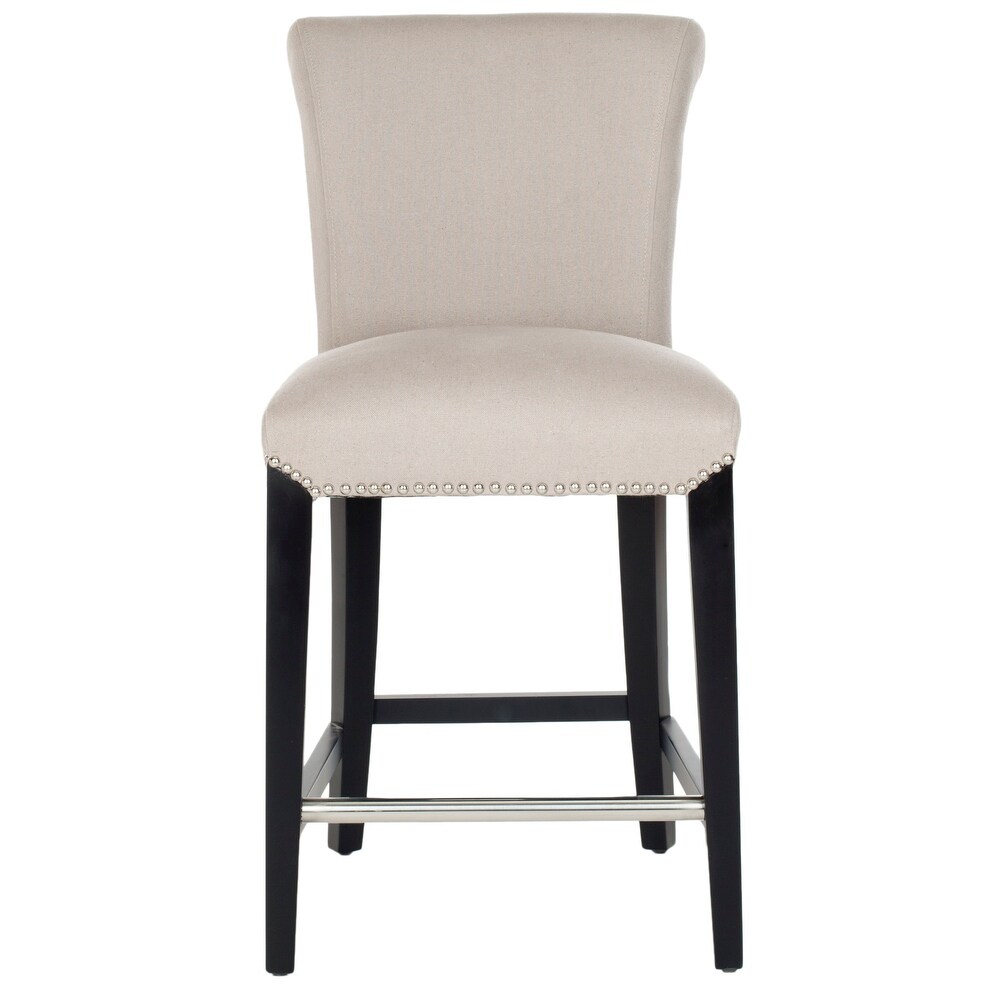 SAFAVIEH Seth Beige 26 inch Counter Stool   18.7\