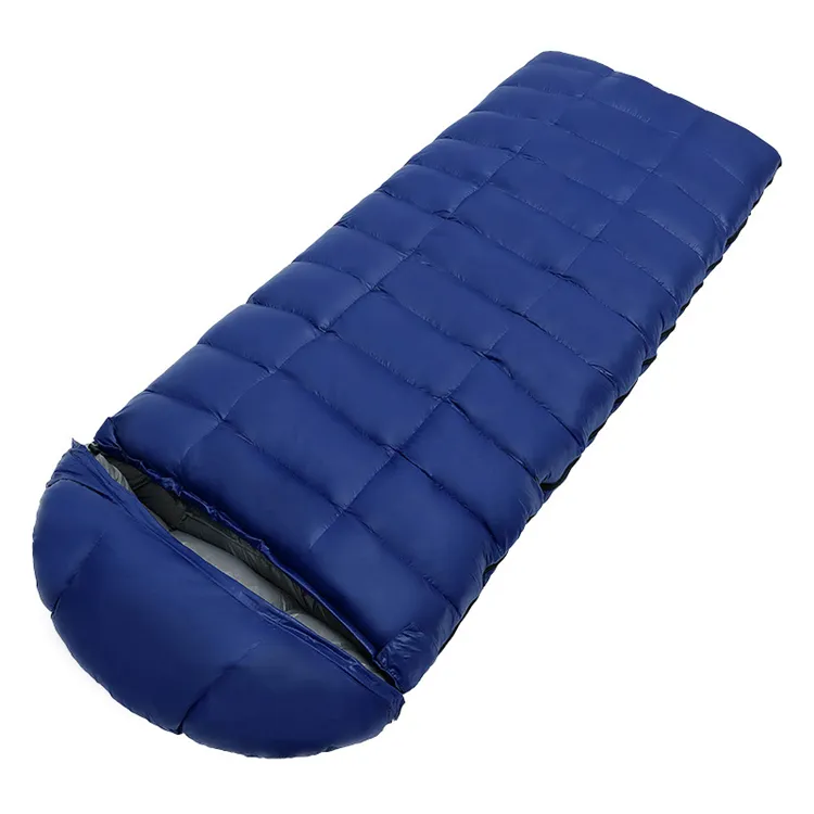 Manufacturer Warm Lightweight Single Outdoor Camping Hiking 800g Filling Goose Down Sleeping Bag Winter  20