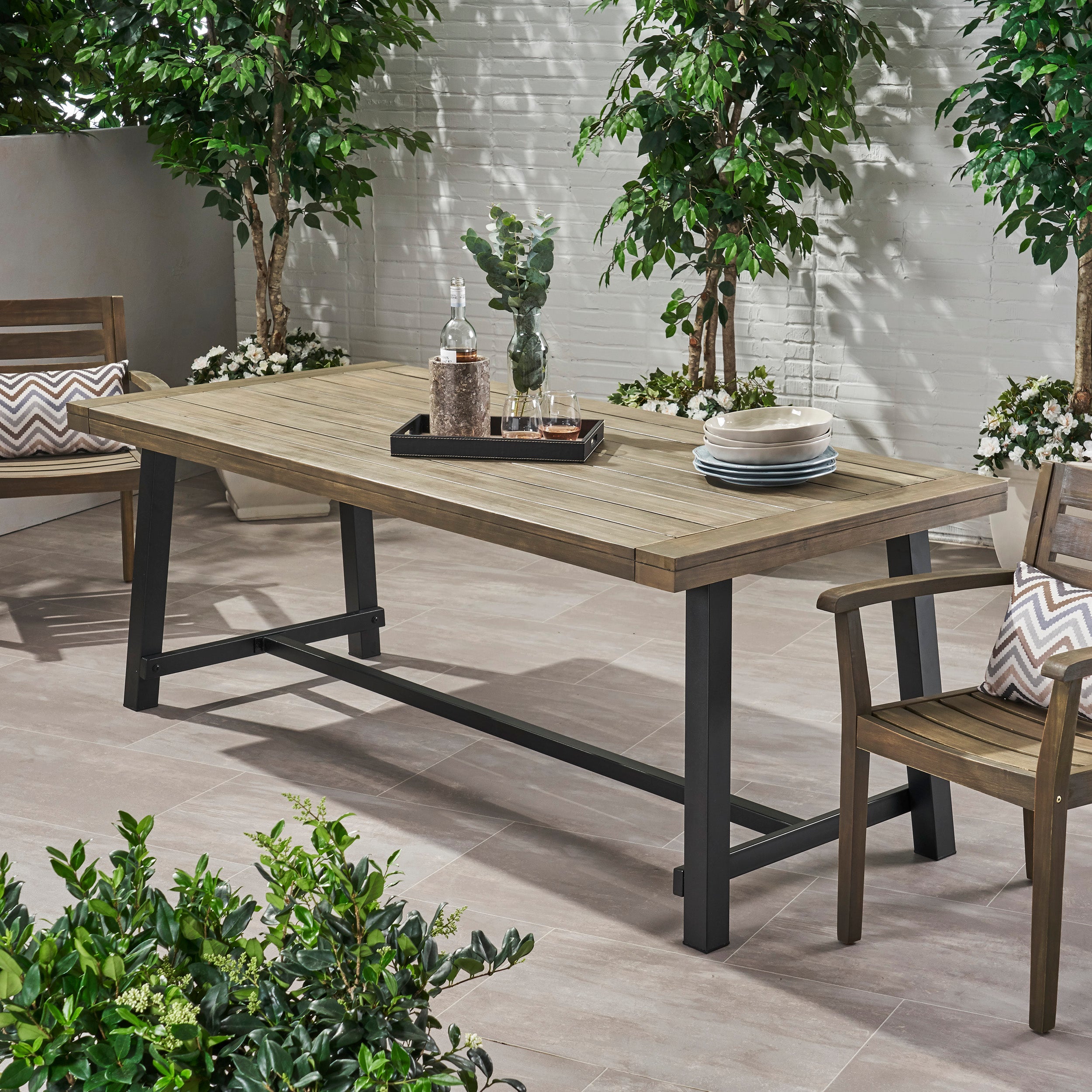 Bowman Outdoor Eight Seater Dining Table