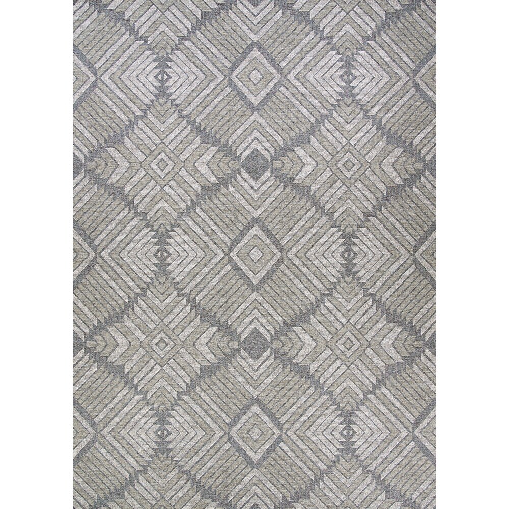 Gelato Geometric Diamond Pattern Indoor/ Outdoor Area Rug