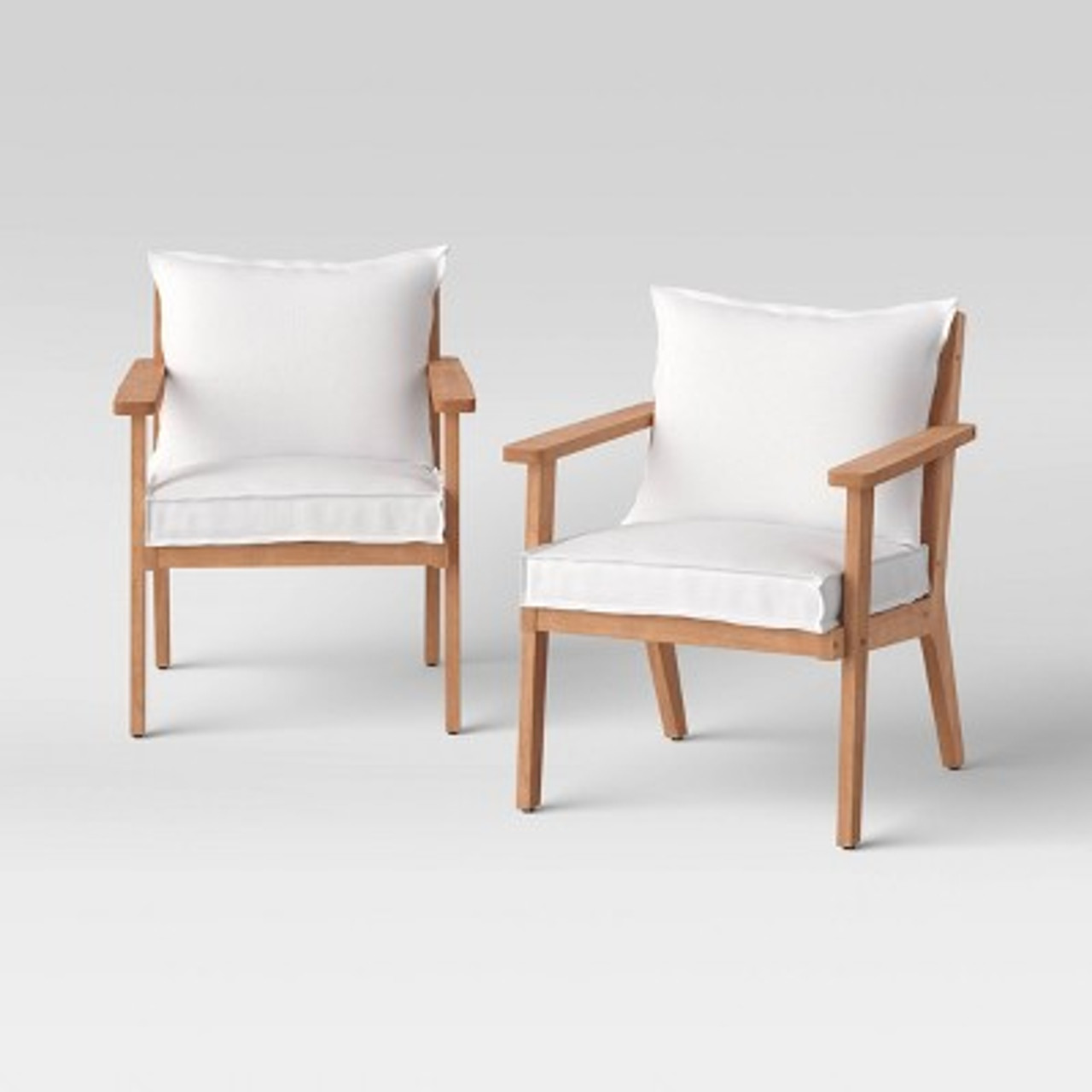 Payson 2pk Small Space Patio Chairs， Outdoor Furniture - Threshold™ designed with Studio McGee