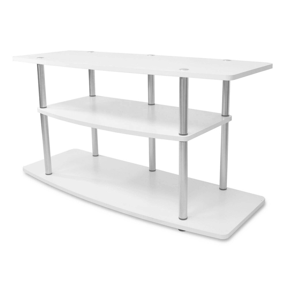 Convenience Concepts Designs2Go No Tools 46 inch 3 Tier Wide TV Stand