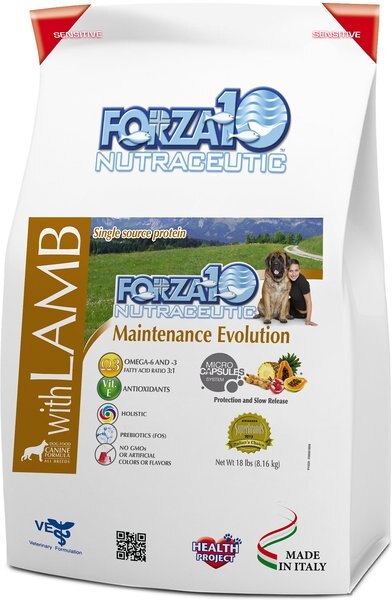 Forza10 Nutraceutic Maintenance Evolution Lamb Dry Dog Food