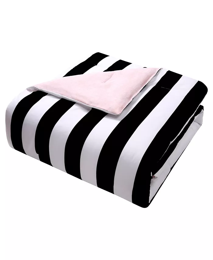 Juicy Couture Cabana Stripe Reversible 5-Piece Comforter Set  Twin Twin XL