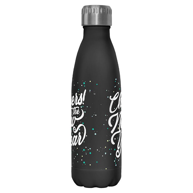 Cheers To The New Year 17-oz. Stainless Steel Water Bottle