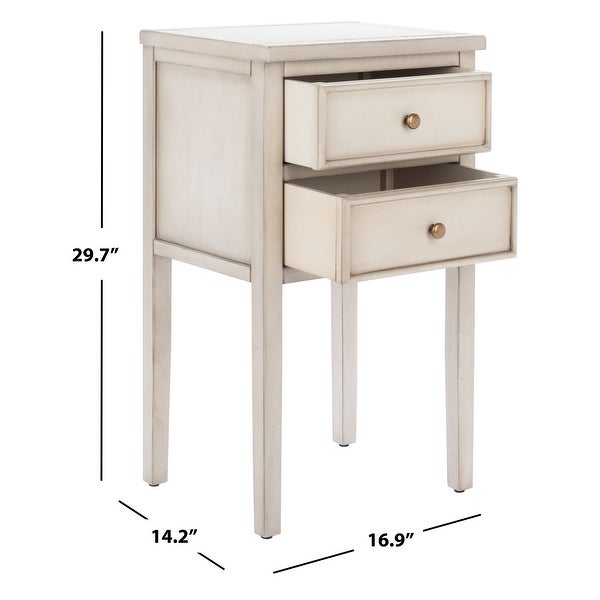 SAFAVIEH Toby Eggshell End Table - 16.9