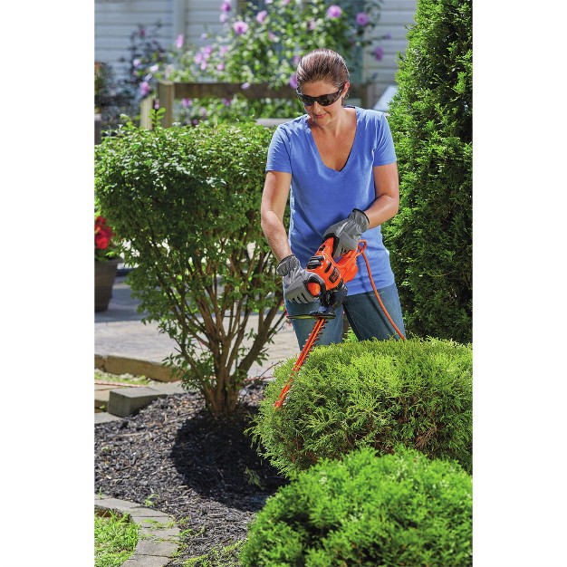 Black amp Decker Beht100 120v 3 Amp Brushed 16 In Corded Hedge Trimmer