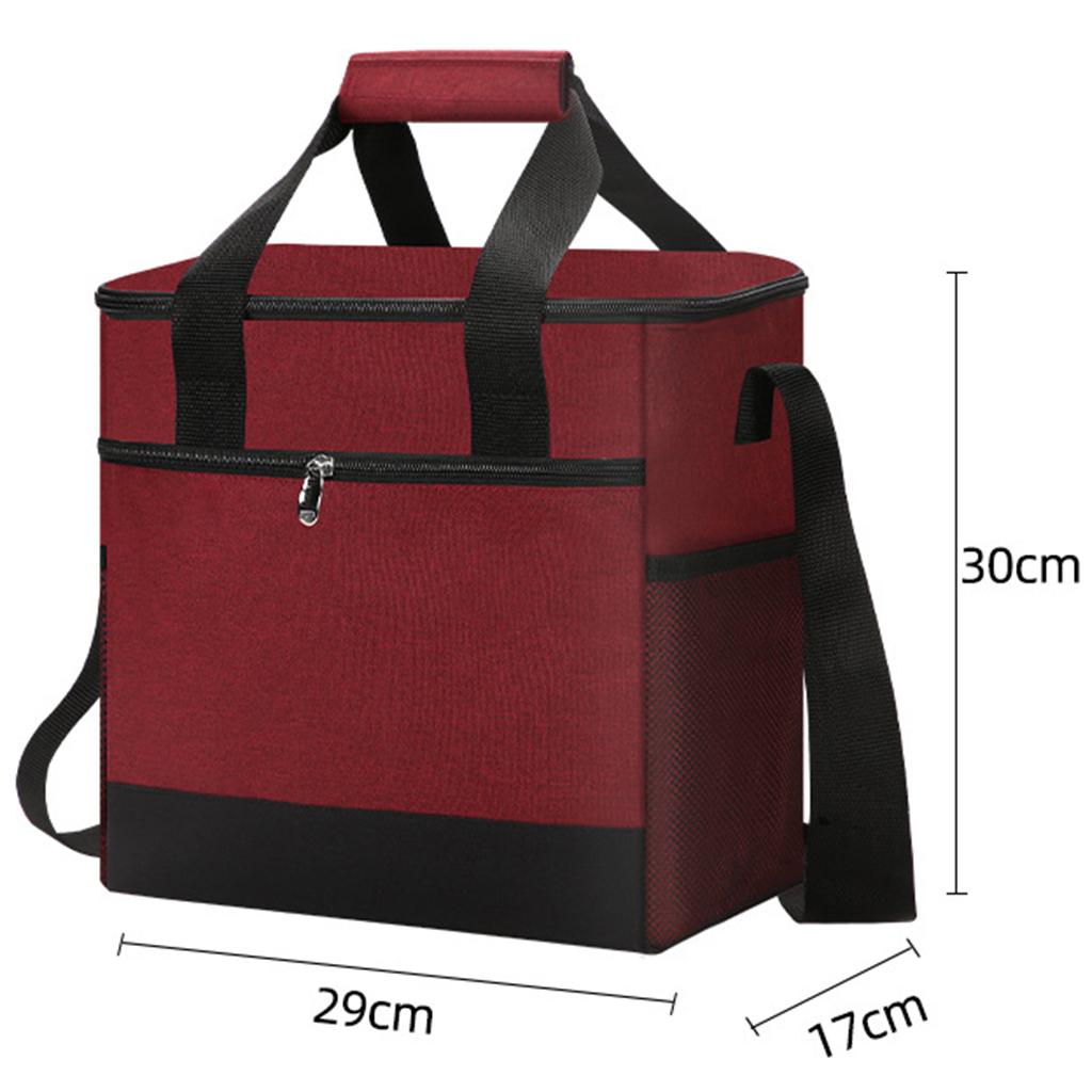 Bag Lunch Basket Leakproof with Shoulder Strap Picnic Out Portable Outdoor Picnic Bag for Hiking Picnic