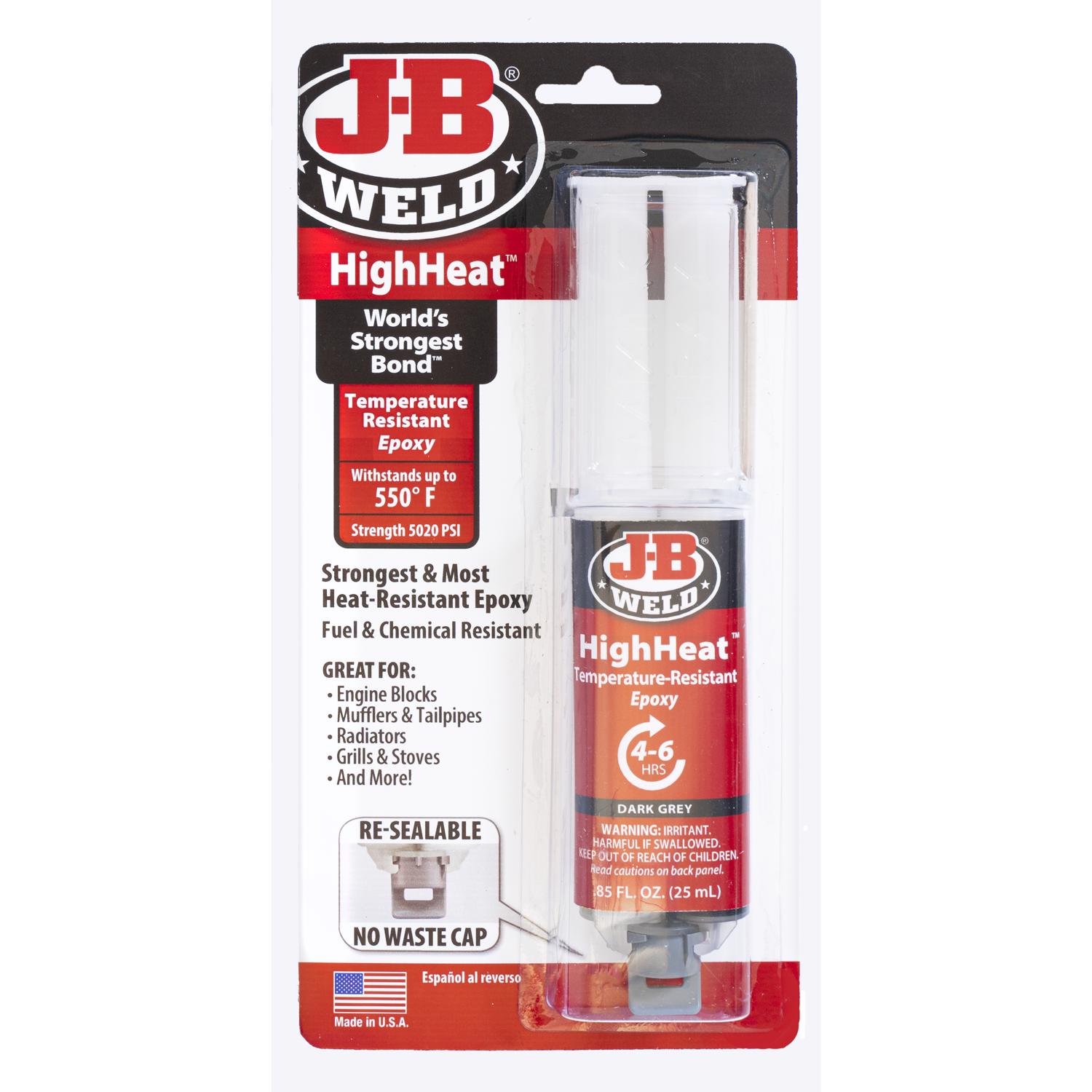 J-B Weld High Heat High Strength Acrylic Epoxy 0.85 oz