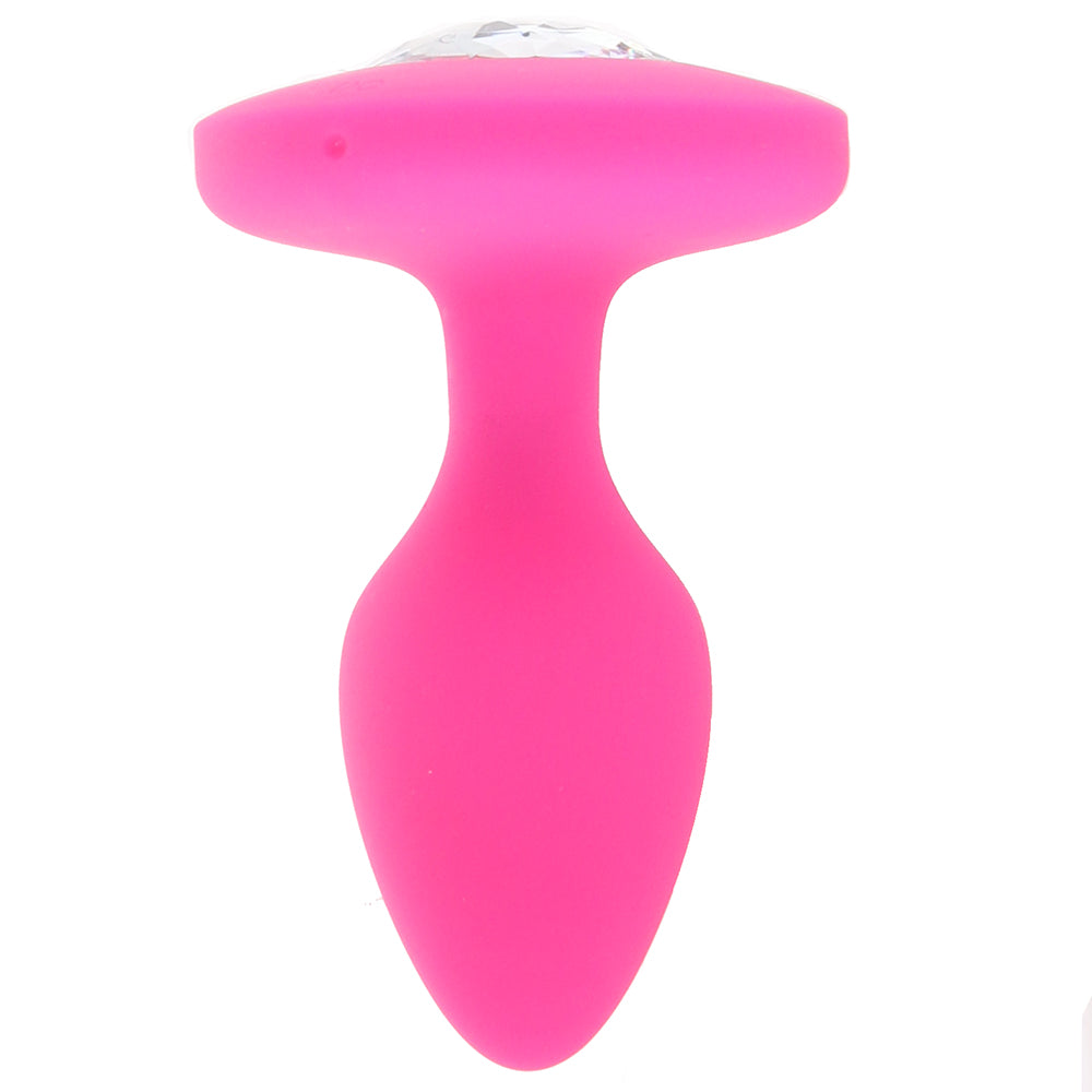 Cheeky Gems Medium Vibrating Probe in Pink