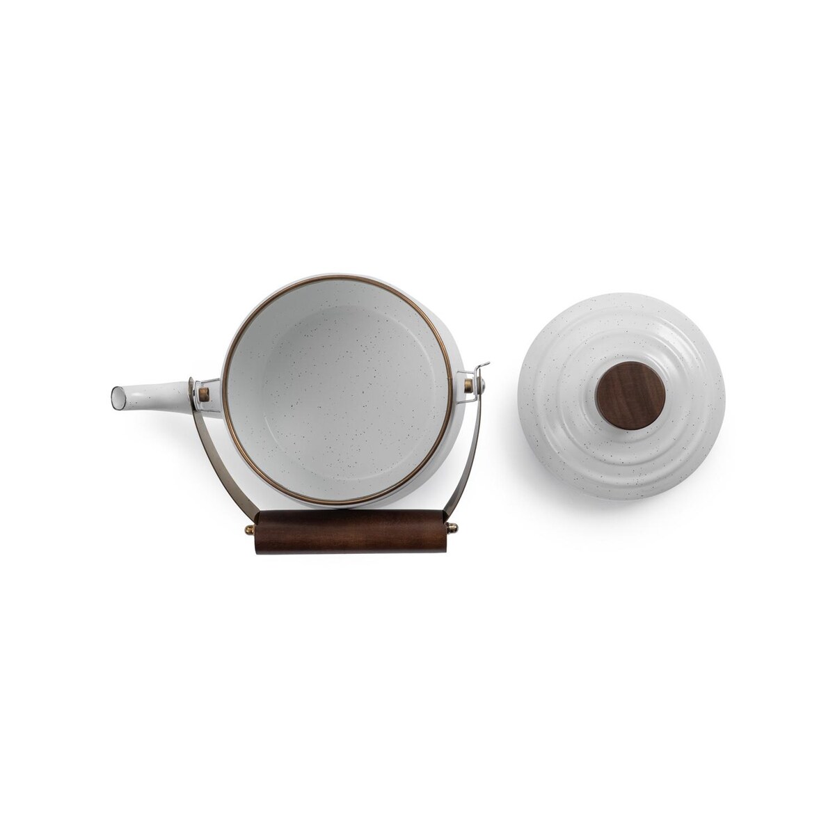 Barebones Living Enamel Teapot