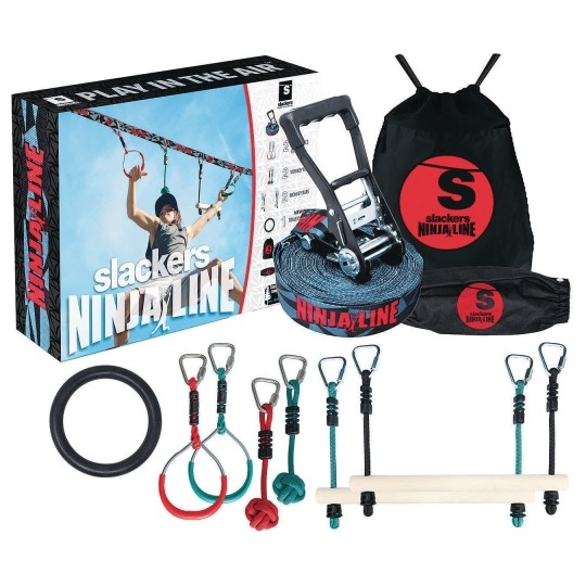 B4 Adventure NinjaLine 36' Intro Kit with 7 Hangin...