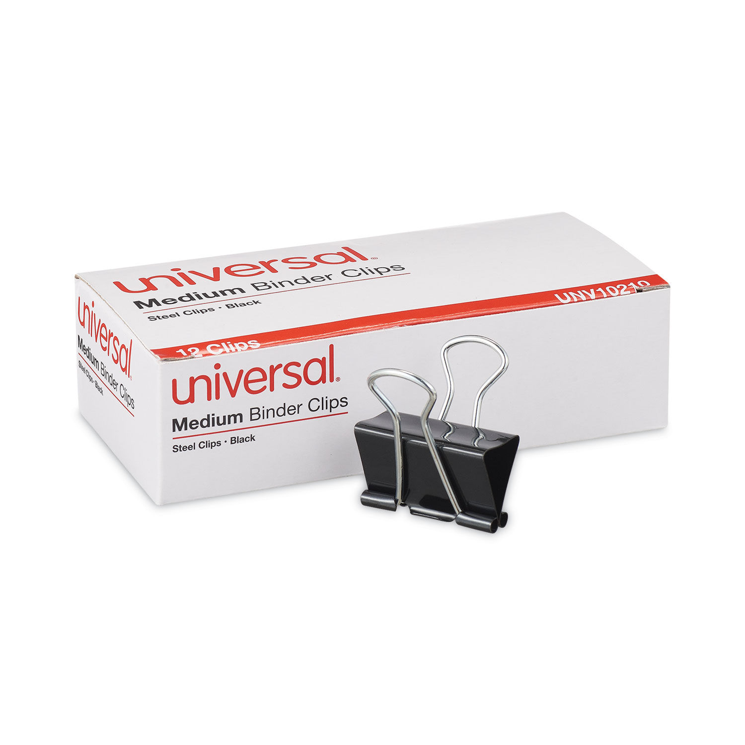 UNV10210 - Medium Binder Clips by Universal