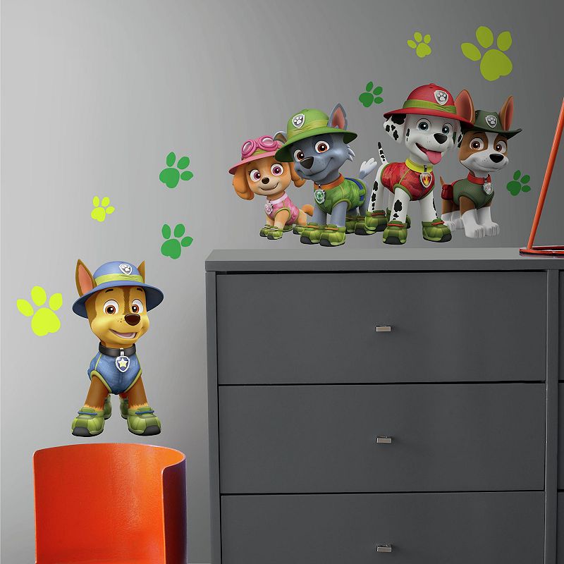 PAW Patrol Jungle Character Wall Decals by RoomMates