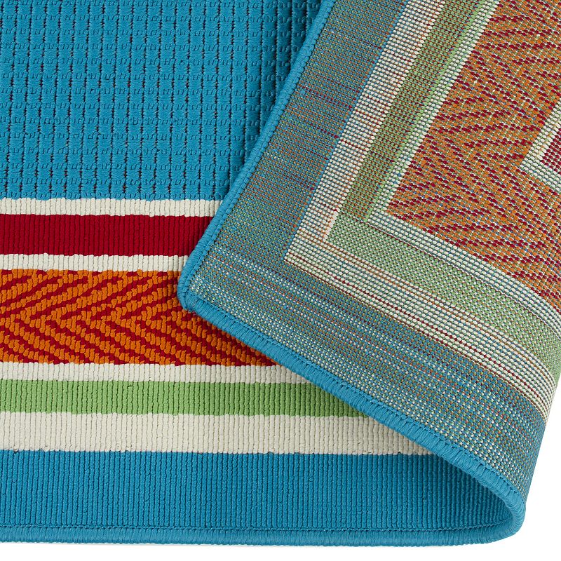 Sonoma Goods For Life® Framed Border Indoor Outdoor Rug