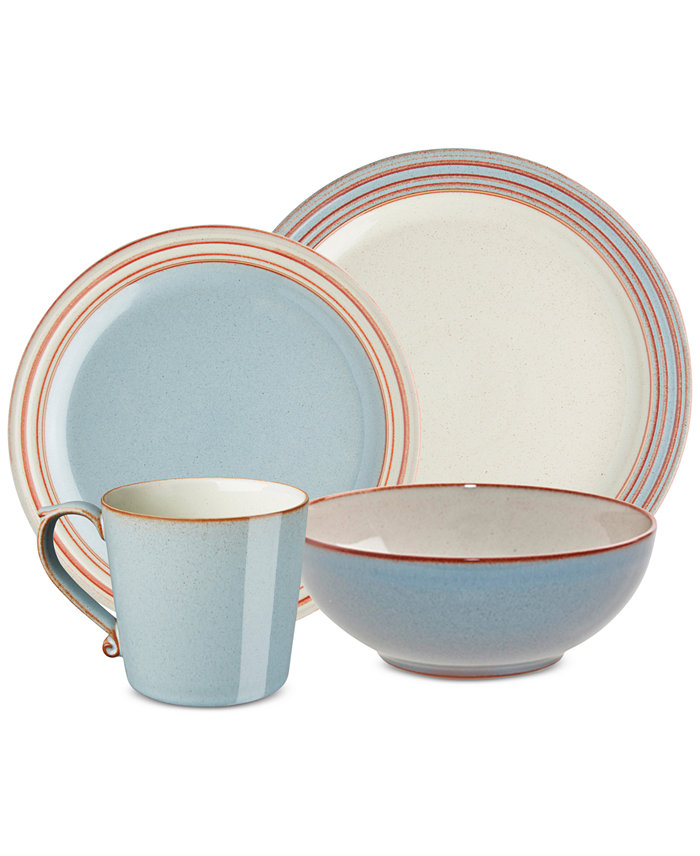 Denby Dinnerware Heritage Terrace 4 Piece Place Setting