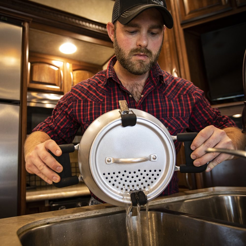 CanCooker Aluminum Strainer Lid