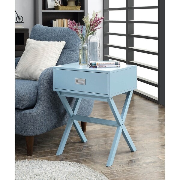 Porch and Den Hogan End Table with Drawer