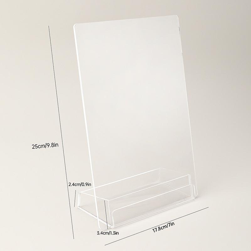 Dry Erase Board Acrylic Writing Whiteboard with Stand