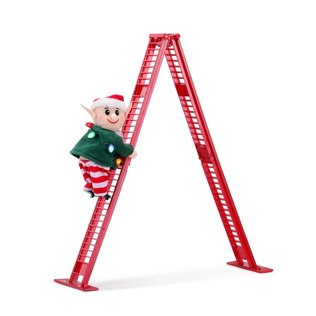 Mr Christmas Mr Christmas Mini Super Climbing Elf Decoration