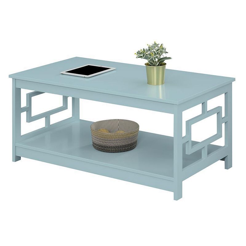 Convenience Concepts Town Square Coffee Table with Shelf