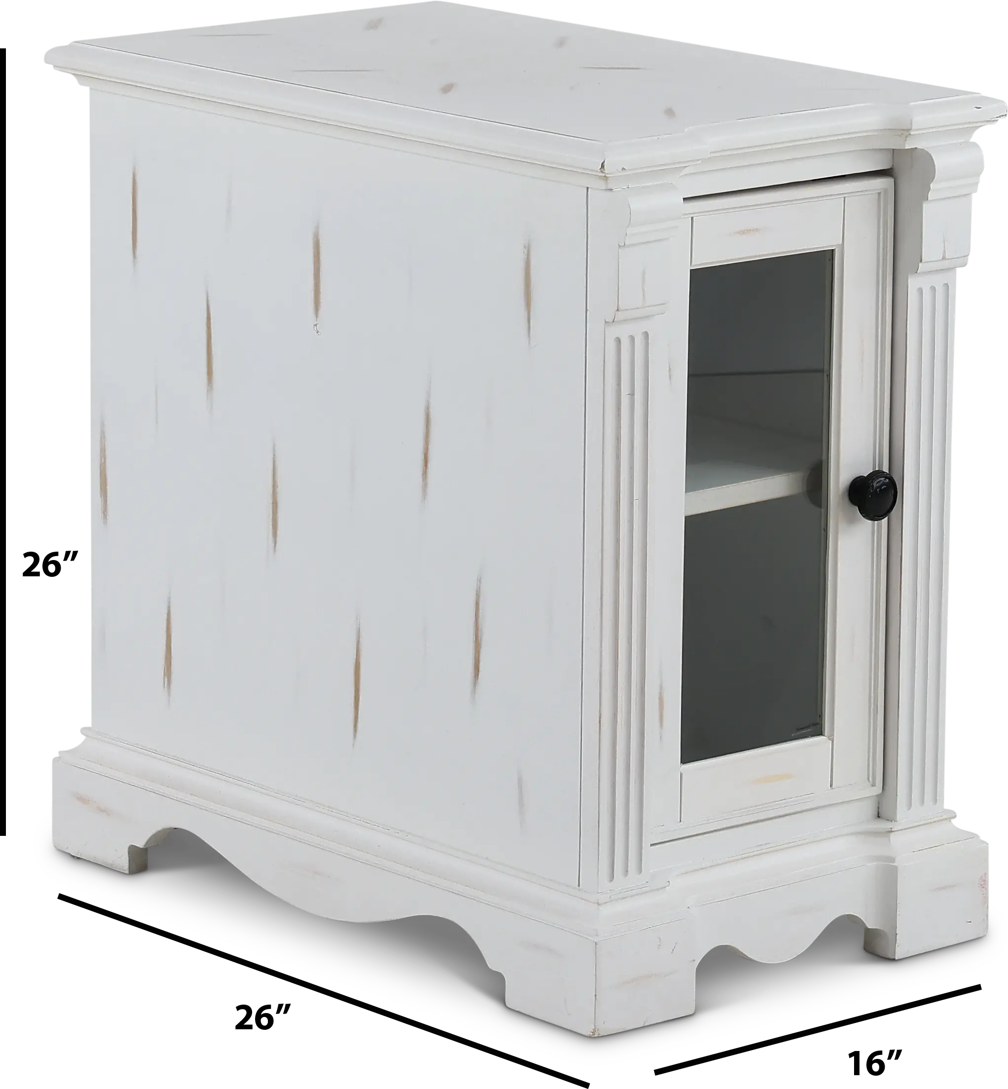 Belhamy Park White Side Table