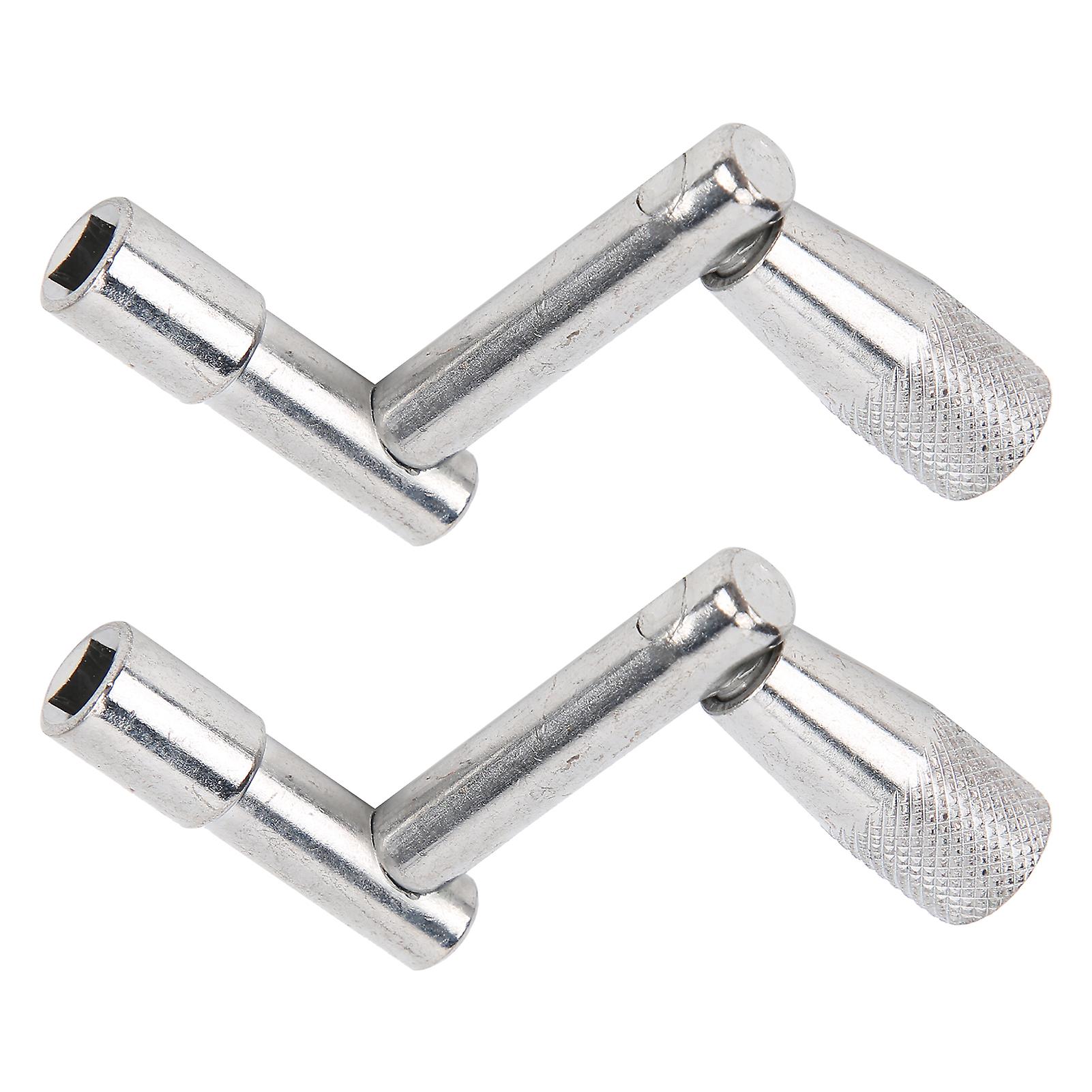 2pcs Zshape Drum Wrench With 0.55cm Inner Diameter Instrument Accessory For Rotating Screws