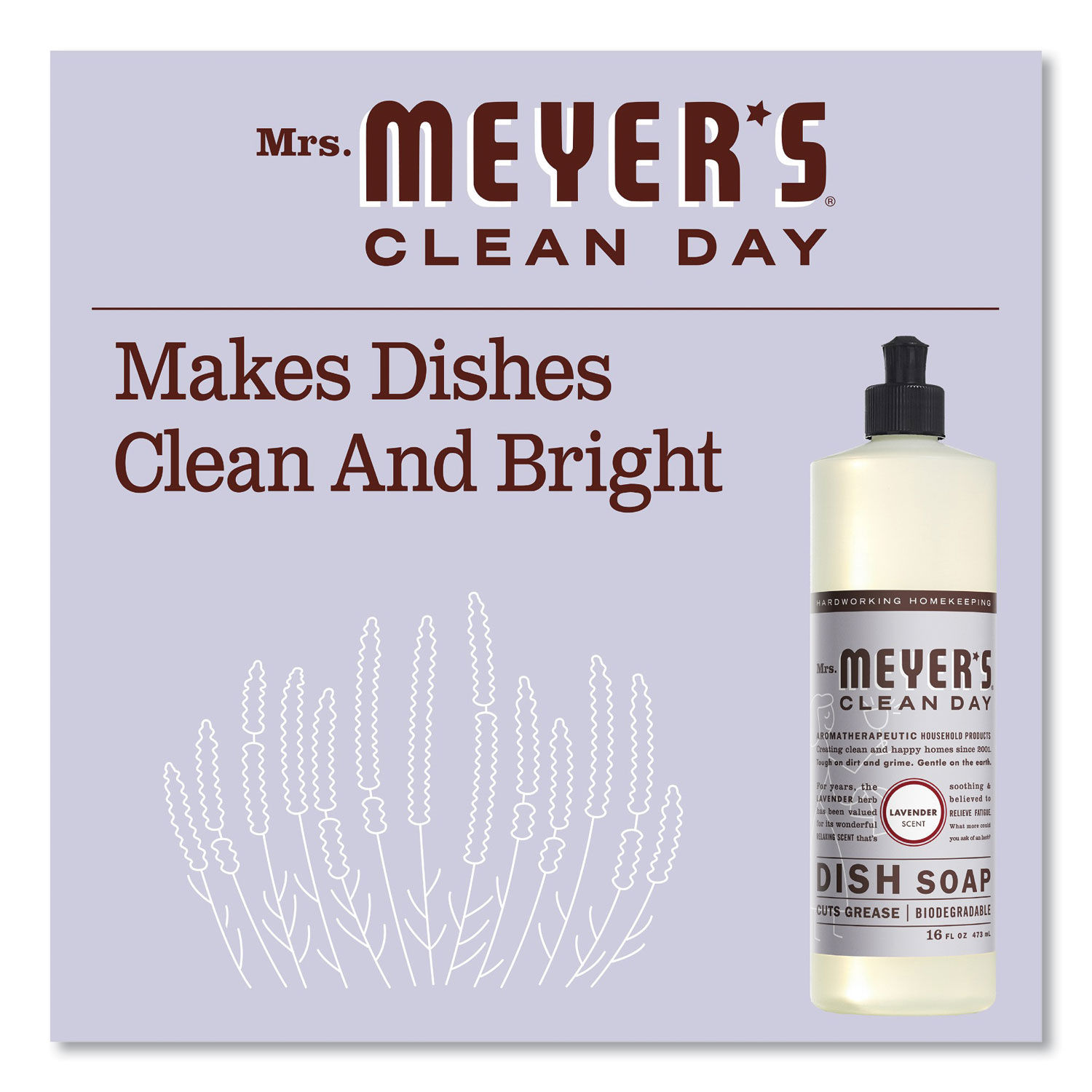 Dish Soap by Mrs. Meyer'sandreg; SJN347634