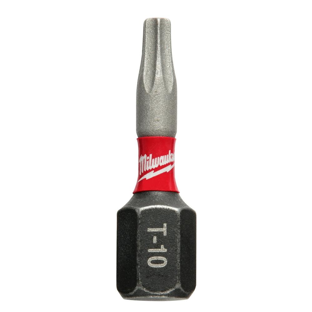 MW SHOCKWAVE 1 in. T10 Impact Driver Bits 5PK 48-32-4627 from MW