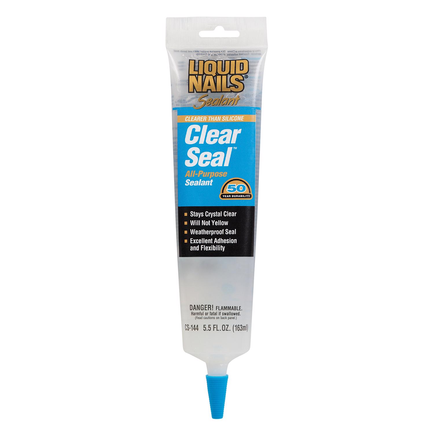 Liquid Nails Low Strength Rubber Sealant 5.5 oz