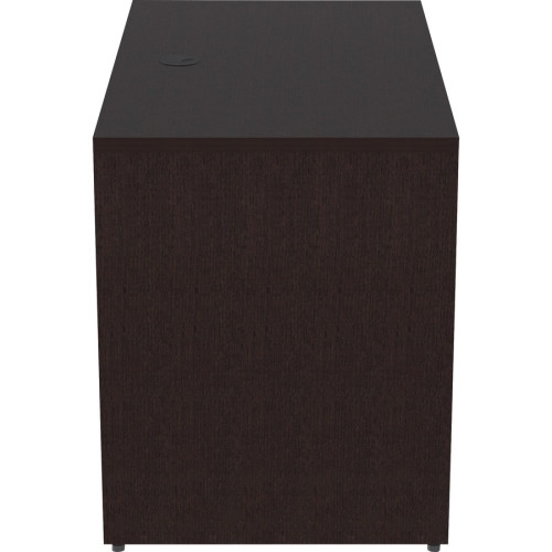 Lorell Essentials Espresso Laminate Return Shell (18216)